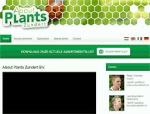 Tablet Screenshot of aboutplants.nl